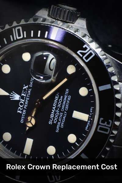 rolex crown watch price|rolex crown replacement cost.